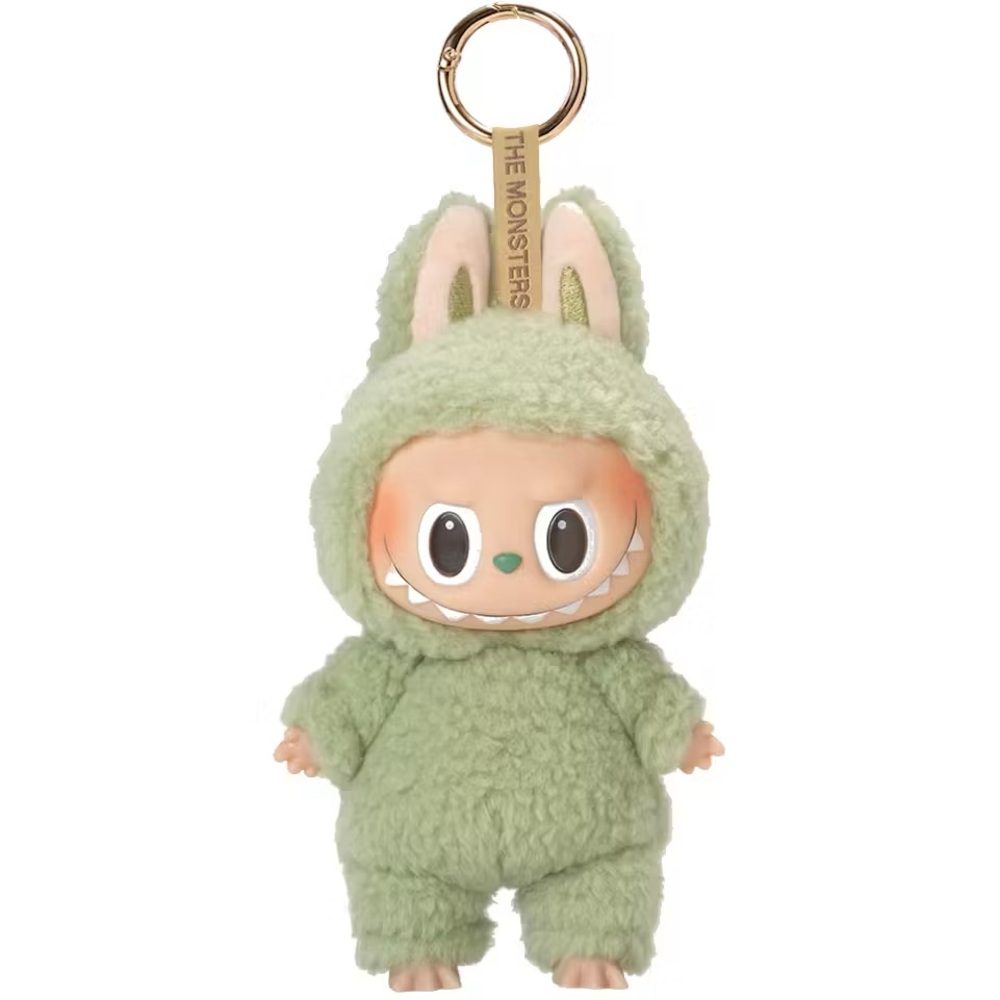 Pop Mart Labubu The Monsters Tasty Macarons Green Grape Vinyl Plush Pendant